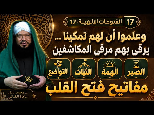 الفتوحات الإلهية 17 | أسرار التفسير الإشاري ومراتب الذكر والكشف | د. محمد عادل عزيزة الكيالي